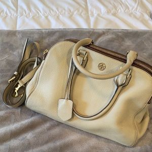 Tori Burch satchel with shoulder strap